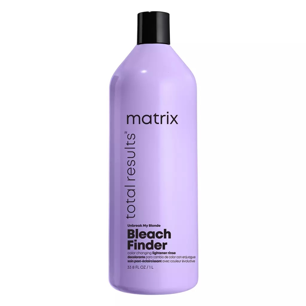 Шампунь-индикатор после осветления волос с лимонной кислотой Matrix Total Results Unbreak My Blonde Bleach Finder Color Changing Lightener Rinse